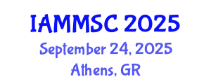 International Applied Mathematics, Modelling and Simulation Conference September 24, 2025 - Athens, Greece