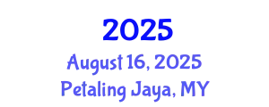 International Conference on Clean Water, Air & Soil August 16, 2025 - Petaling Jaya, Malaysia