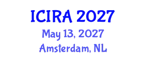 International Conference on Intelligent Robotics and Applications (ICIRA) May 13, 2027 - Amsterdam, Netherlands