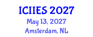 International Conference on Intelligent Information and Engineering Systems (ICIIES) May 13, 2027 - Amsterdam, Netherlands