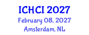 International Conference on Human-Computer Interaction (ICHCI) February 08, 2027 - Amsterdam, Netherlands