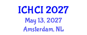 International Conference on Human-Computer Interaction (ICHCI) May 13, 2027 - Amsterdam, Netherlands