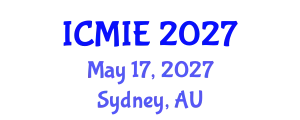 International Conference on Mechatronics, Manufacturing and Industrial Engineering (ICMIE) May 17, 2027 - Sydney, Australia