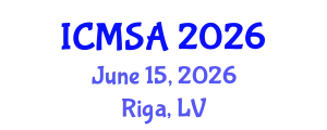 International Conference on Marine Science and Aquaculture (ICMSA) June 15, 2026 - Riga, Latvia