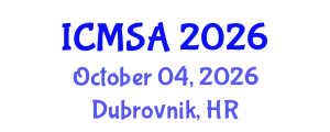 International Conference on Marine Science and Aquaculture (ICMSA) October 04, 2026 - Dubrovnik, Croatia