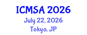 International Conference on Marine Science and Aquaculture (ICMSA) July 22, 2026 - Tokyo, Japan