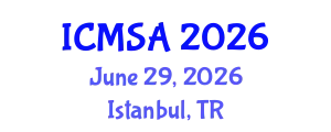 International Conference on Marine Science and Aquaculture (ICMSA) June 29, 2026 - Istanbul, Turkey