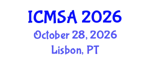 International Conference on Marine Science and Aquaculture (ICMSA) October 28, 2026 - Lisbon, Portugal