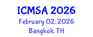 International Conference on Marine Science and Aquaculture (ICMSA) February 02, 2026 - Bangkok, Thailand