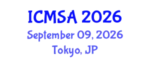 International Conference on Marine Science and Aquaculture (ICMSA) September 09, 2026 - Tokyo, Japan