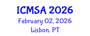 International Conference on Marine Science and Aquaculture (ICMSA) February 02, 2026 - Lisbon, Portugal