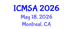 International Conference on Marine Science and Aquaculture (ICMSA) May 18, 2026 - Montreal, Canada