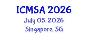 International Conference on Marine Science and Aquaculture (ICMSA) July 05, 2026 - Singapore, Singapore