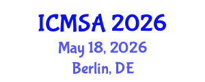 International Conference on Marine Science and Aquaculture (ICMSA) May 18, 2026 - Berlin, Germany