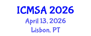 International Conference on Marine Science and Aquaculture (ICMSA) April 13, 2026 - Lisbon, Portugal