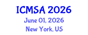 International Conference on Marine Science and Aquaculture (ICMSA) June 01, 2026 - New York, United States