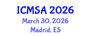 International Conference on Marine Science and Aquaculture (ICMSA) March 30, 2026 - Madrid, Spain