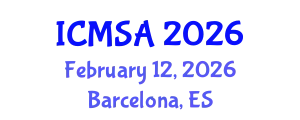 International Conference on Marine Science and Aquaculture (ICMSA) February 12, 2026 - Barcelona, Spain