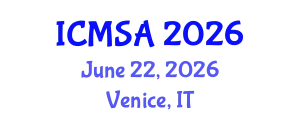 International Conference on Marine Science and Aquaculture (ICMSA) June 22, 2026 - Venice, Italy
