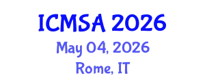 International Conference on Marine Science and Aquaculture (ICMSA) May 04, 2026 - Rome, Italy