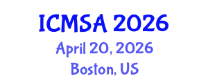 International Conference on Marine Science and Aquaculture (ICMSA) April 20, 2026 - Boston, United States