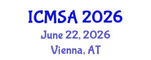 International Conference on Marine Science and Aquaculture (ICMSA) June 22, 2026 - Vienna, Austria