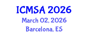 International Conference on Marine Science and Aquaculture (ICMSA) March 02, 2026 - Barcelona, Spain