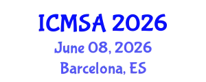 International Conference on Marine Science and Aquaculture (ICMSA) June 08, 2026 - Barcelona, Spain