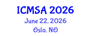International Conference on Marine Science and Aquaculture (ICMSA) June 22, 2026 - Oslo, Norway