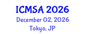 International Conference on Marine Science and Aquaculture (ICMSA) December 02, 2026 - Tokyo, Japan