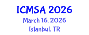 International Conference on Marine Science and Aquaculture (ICMSA) March 16, 2026 - Istanbul, Turkey