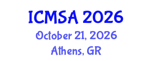 International Conference on Marine Science and Aquaculture (ICMSA) October 21, 2026 - Athens, Greece