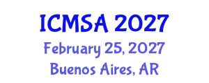 International Conference on Marine Science and Aquaculture (ICMSA) February 25, 2027 - Buenos Aires, Argentina