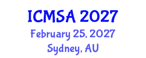 International Conference on Marine Science and Aquaculture (ICMSA) February 25, 2027 - Sydney, Australia