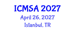 International Conference on Marine Science and Aquaculture (ICMSA) April 26, 2027 - Istanbul, Turkey