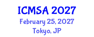 International Conference on Marine Science and Aquaculture (ICMSA) February 25, 2027 - Tokyo, Japan