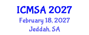 International Conference on Marine Science and Aquaculture (ICMSA) February 18, 2027 - Jeddah, Saudi Arabia