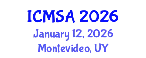 International Conference on Marine Science and Aquaculture (ICMSA) January 12, 2026 - Montevideo, Uruguay