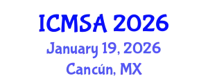 International Conference on Marine Science and Aquaculture (ICMSA) January 19, 2026 - Cancún, Mexico