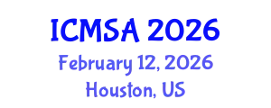 International Conference on Marine Science and Aquaculture (ICMSA) February 12, 2026 - Houston, United States