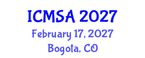 International Conference on Marine Science and Aquaculture (ICMSA) February 17, 2027 - Bogota, Colombia