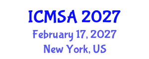 International Conference on Marine Science and Aquaculture (ICMSA) February 17, 2027 - New York, United States