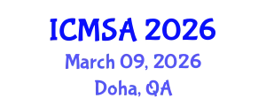 International Conference on Marine Science and Aquaculture (ICMSA) March 09, 2026 - Doha, Qatar
