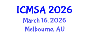 International Conference on Marine Science and Aquaculture (ICMSA) March 16, 2026 - Melbourne, Australia