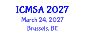 International Conference on Marine Science and Aquaculture (ICMSA) March 24, 2027 - Brussels, Belgium