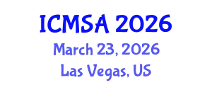 International Conference on Marine Science and Aquaculture (ICMSA) March 23, 2026 - Las Vegas, United States