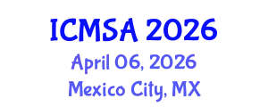 International Conference on Marine Science and Aquaculture (ICMSA) April 06, 2026 - Mexico City, Mexico
