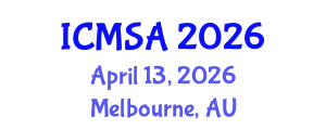 International Conference on Marine Science and Aquaculture (ICMSA) April 13, 2026 - Melbourne, Australia