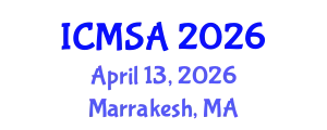 International Conference on Marine Science and Aquaculture (ICMSA) April 13, 2026 - Marrakesh, Morocco