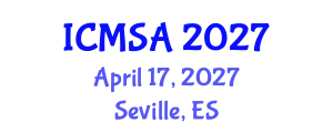 International Conference on Marine Science and Aquaculture (ICMSA) April 17, 2027 - Seville, Spain